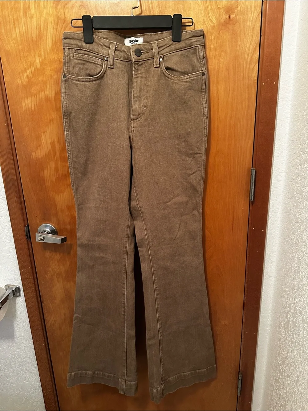 Wrangler High Rise Retro Trouser Size 29x34 - Picture 2 of 6